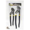 Image 1 : 2 PIECE GROOVE JOINT PLIER SET