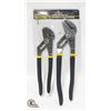 Image 1 : 2 PIECE GROOVE JOINT PLIER SET