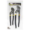Image 1 : 2 PIECE GROOVE JOINT PLIER SET
