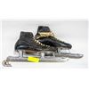 Image 1 : PAIR ANTIQUE SPEED SKATING SKATES