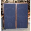 Image 1 : PAIR OF SPEAKERS 24.5" X 8" X 11"