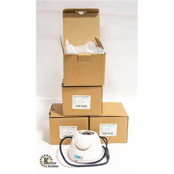 BOX OF CCTV COLUOR CAMERA'S