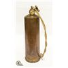 Image 1 : ANTIQUE BRASS FIRE EXTINGUISHER