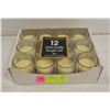 Image 1 : HOME ACCENTS VOTIVE CANDLES 12 PCS