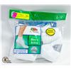 Image 1 : ANKLE SOCKS WHITE 6-12 SIZE 6-PACK