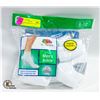 Image 1 : ANKLE SOCKS WHITE 6-12 SIZE 6-PACK