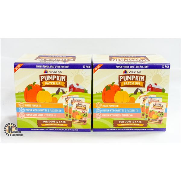 CASE OF WERUVA PUMKIN PATCH PET FOOD BB