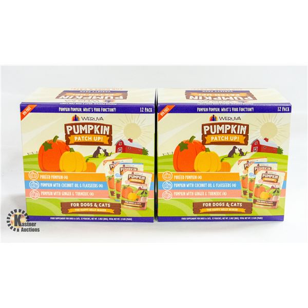 CASE OF WERUVA PUMKIN PATCH PET FOOD BB