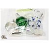 Image 1 : BAG OF SIX 14MM GLASS BOWLS