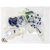 Image 1 : BAG OF SIX 14MM GLASS BOWLS