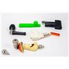 Image 1 : BAG OF FIVE ASSORTED DRY HERB PIPES