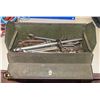 Image 2 : S&K METAL TOOL BOX WITH CONTENTS