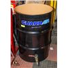 Image 1 : 55 GALLON WATER DRUM WITH VALVE (NEVER USED)