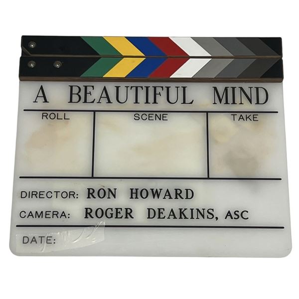 A Beautiful Mind (2001) - Clapperboard