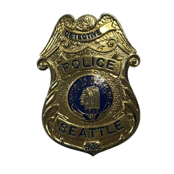 Short Time (1990) - Burt Simpson (Dabney Coleman) Seattle Detective Badge