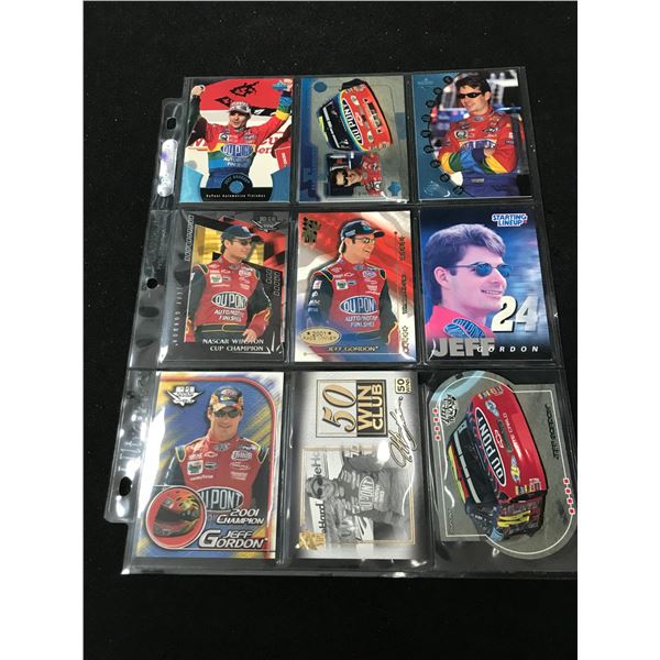 LOT OF JEFF GORDON CARDS