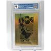 Image 1 : 2018-19 UPPER DECK TIM HORTONS NO.GE-10 CONNOR MCDAVID GOLD ETCHINGS GCG GRADED 9