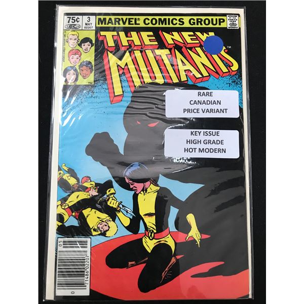 MARVEL COMICS THE NEW MUTANTS NO.3