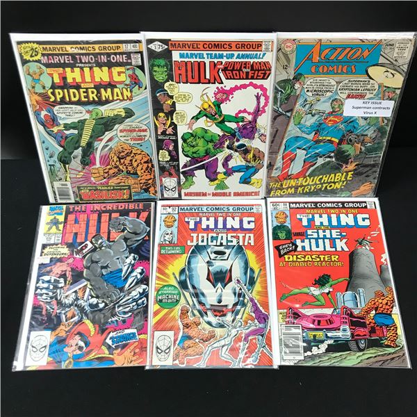 MARVEL COMICS BRONZE AGE SUPERHERO COMIC LOT