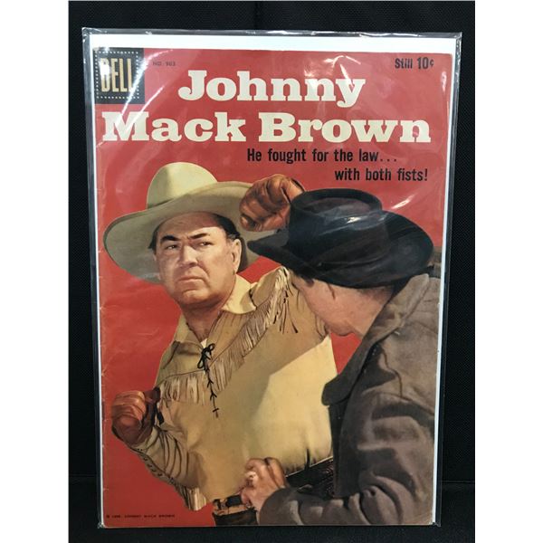 DELL COMICS JOHNNY MACK BROWN GOLDEN AGE COMIC