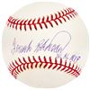 Image 1 : FRANK ROBINSON SIGNED AND INSCRIBED RAWLINGS BASEBALL (BECKETT COA)