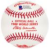 Image 2 : VIN SCULLY SIGNED 1988 WORLD SERIES BASEBALL (BECKETT COA)