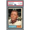 Image 1 : WILLIE MAYS BASEBALL CARD (PSA AUTO)