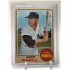 Image 1 : 1968 TOPPS MICKEY MANTLE NO. 280