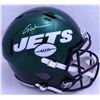 Image 1 : GARRETT WILSON SIGNED NY JETS FULL SIZE FOOTBALL HELMET (BECKETT COA)