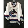 Image 1 : VANCOUVER CANUCKS TEAM SIGNED STARTER HOCKEY JERSEY (GCG HOLO)