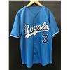 Image 3 : EDDIE YOST SIGNED KANSAS CITY ROYALS BASEBALL JERSEY (JSA COA)