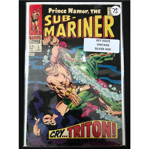 MARVEL COMICS  SUB-MARINER NO.2