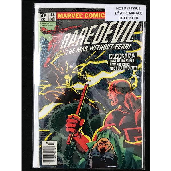 MARVEL COMICS DAREDEVIL NO.168 (1ST APPEARANCE ELEKTRA)