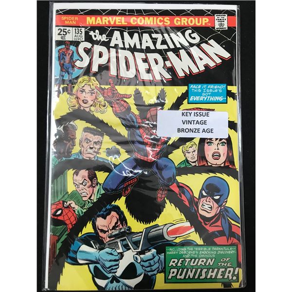 MARVEL COMICS THE AMAZING SPIDER-MAN NO.135 (KEY ISSUE)