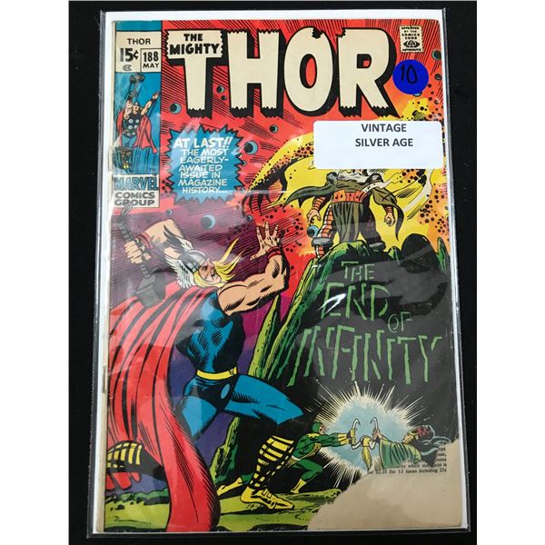 MARVEL COMICS THE MIGHTY THOR NO.188