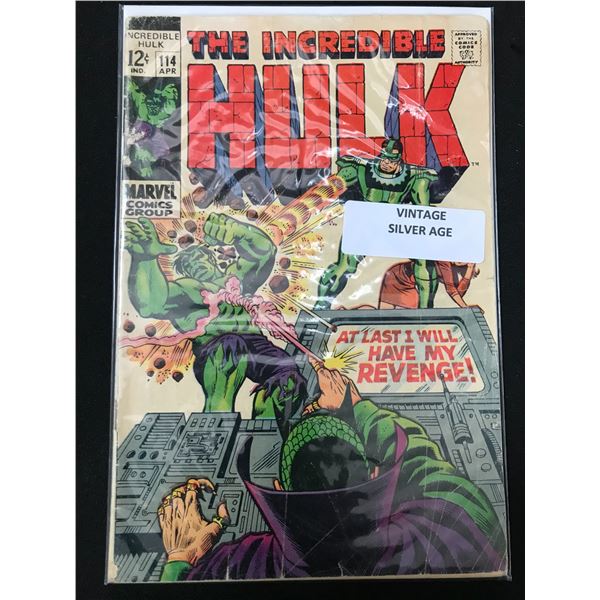 MARVEL COMICS THE INCREDIBLE HULK NO.114