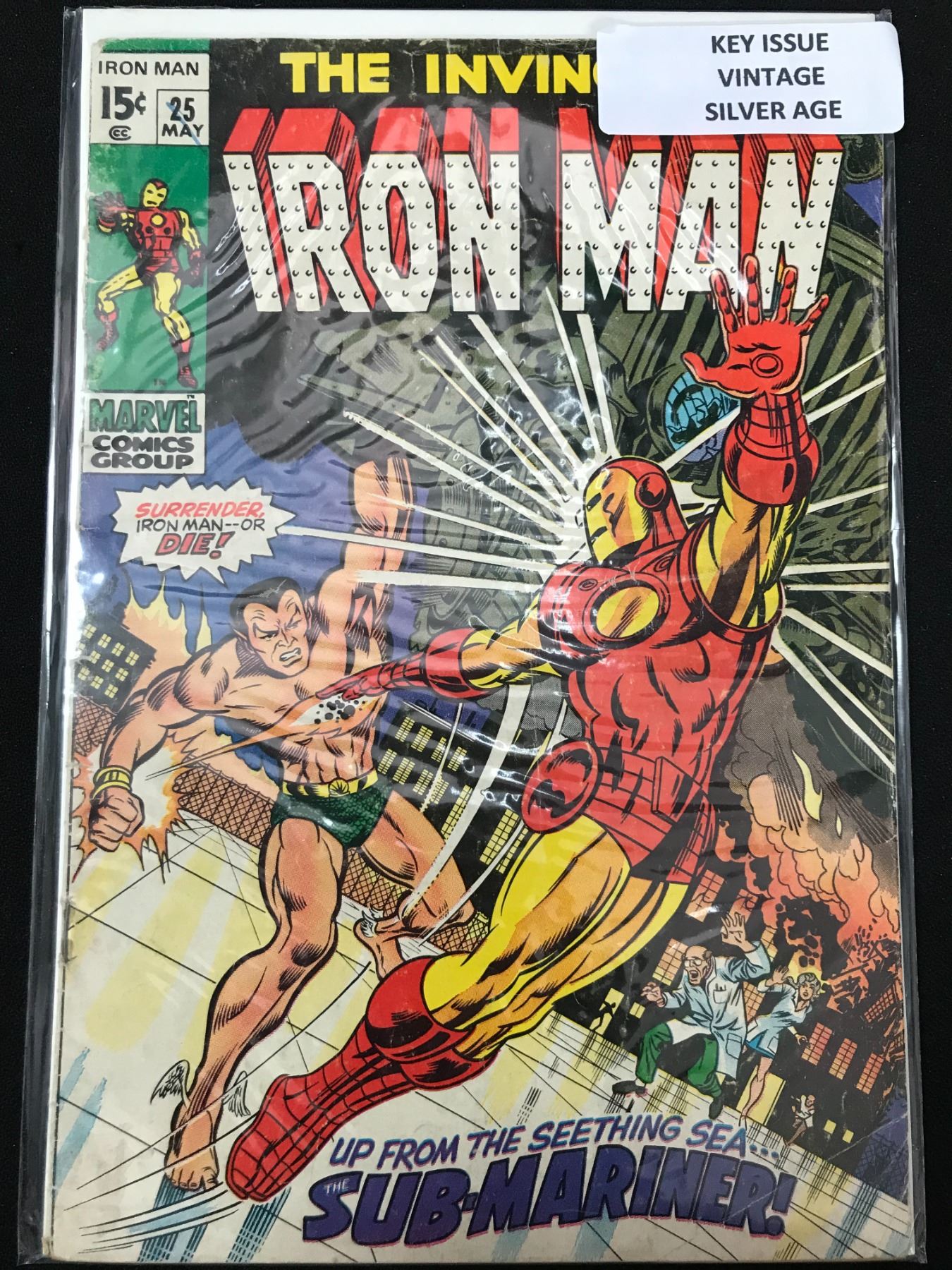 Pigiama lungo Marvel Comics - Grigio mélange - Uomo Pigiama lungo Marvel Comics - Grigio mélange - Uomo