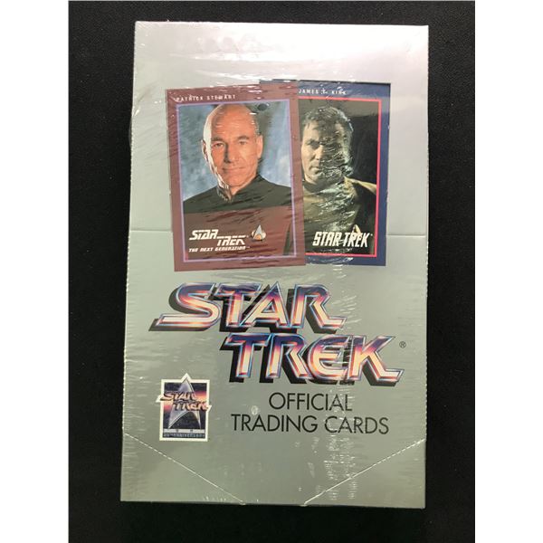 SEALED STAR TREK TRADING CARDS BOX