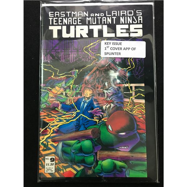 EASTMAN AND LAIRDS TEENAGE MUTANT NINJA TURLTES NO.9 (1ST SPLINTER COVER)