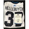 Image 2 : CONNOR HELLEBUYCK SIGNED WINNIPEG JETS REVERSE RETRO PRO JERSEY (EAST COAST COA)