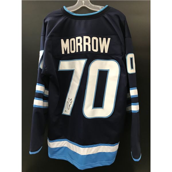 BRENDAN MORROW SIGNED WINNIPEG JETS JERSEY (BECKETT COA)