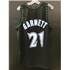 Image 1 : KEVIN GARNETT SIGNED MINNESOTA TIMBERWOLVES MITCHELL AND NESS JERSEY (FANATICS COA)