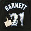 Image 2 : KEVIN GARNETT SIGNED MINNESOTA TIMBERWOLVES MITCHELL AND NESS JERSEY (FANATICS COA)