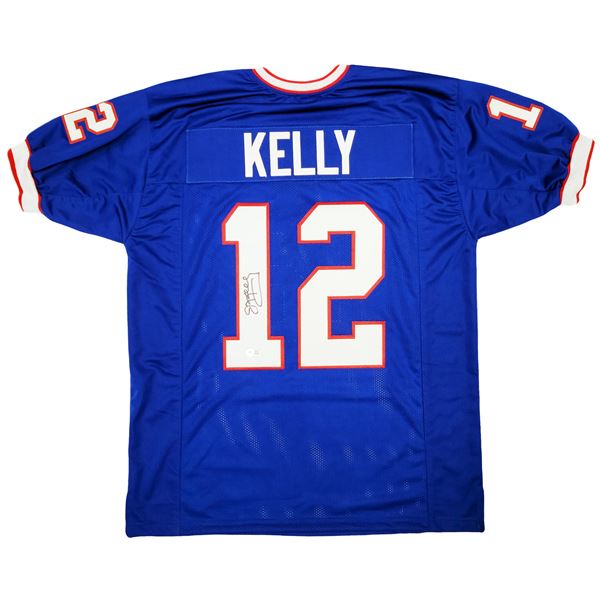 JIM KELLY SIGNED BUFFALO BILLS JERSEY (JSA COA)