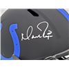 Image 2 : MATT RYAN SIGNED INDIANAPOLIS COLTS MATTE BLACK HELMET (BECKETT COA)