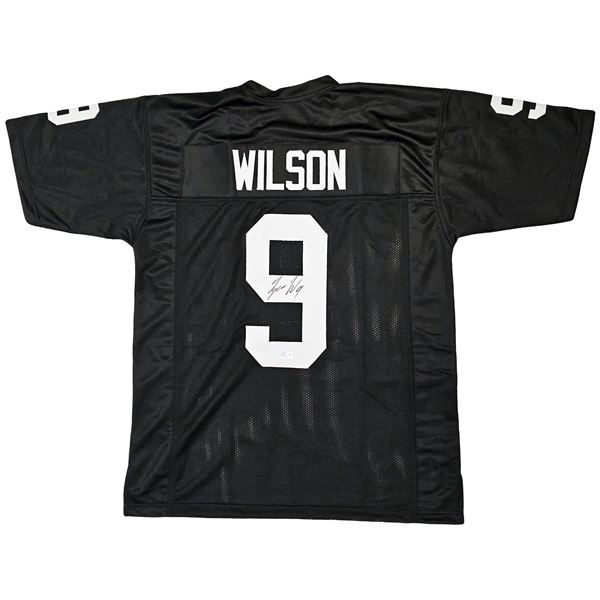 TYREE WILSON SIGNED LA RAIDERS FOOTBALL JERSEY (BECKETT COA)