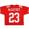 Image 2 : CHRISTIAN MCCAFFREY SIGNED SAN FRANCISCO 49ERS JERSEY (BECKETT COA)