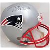 Image 1 : TOM BRADY SIGNED NEW ENGLAND PATRIOTS FULL SIZE HELMET (BECKETT COA)