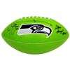 Image 1 : STEVE LARGENT AND JIM ZORN SIGNED AND INSCRIBED SEAHAWKS FOOTBALL (BECKETT COA)