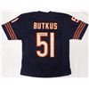 Image 1 : DICK BUTKUS SIGNED CHICAGO BEARS JERSEY (BECKETT COA)